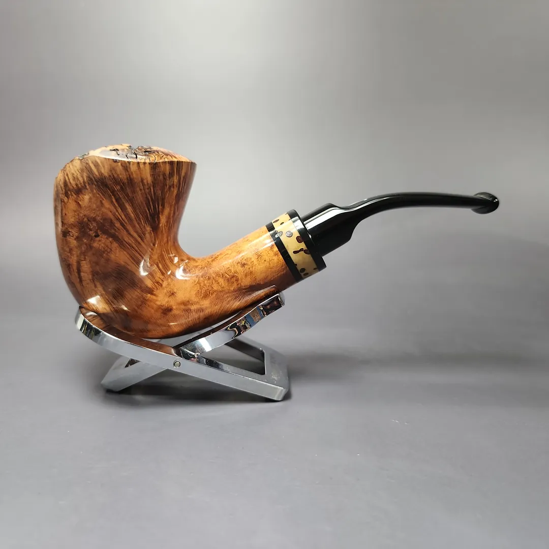 Nording Extra Grade 2 Smooth Freehand Estate Briar Pipe, Unsmoked - Image 2