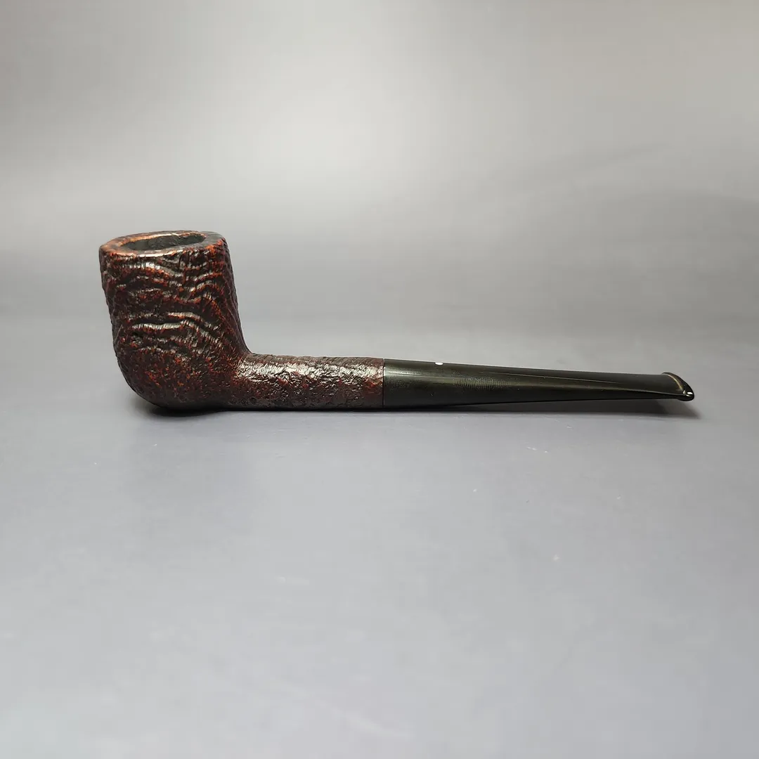 Dunhill 1960 Shell Briar 251 Sandblasted Billiard Estate Briar Pipe, English Estates - Image 2