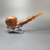 Unknown Smooth Panel Rhodesian w/ Acrylic Estate Briar Pipe, Other Estates - Image 2