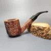 Savinelli Hercules 619 EX Panel Bent Pot Estate Briar Pipe, Italian Estates - Image 2