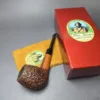 Ser Jacopo R1 XL Rusticated Apple Estate Briar Pipe, Italian Estates - Image 2