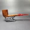 Edward's XL Smooth Lumberman w/ Acrylic Estate Briar Pipe, American Estates - Image 2