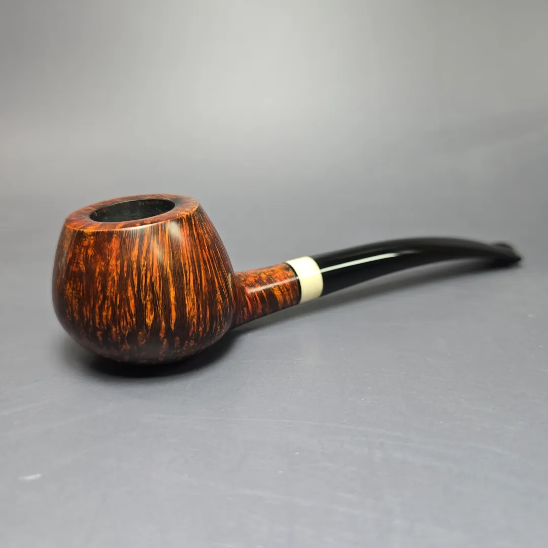 Davide Iafisco Smooth Prince w/ Antler Estate Briar Pipe, Italian Estates - Image 2