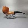 James Upshall 1980s E Grade Smooth Bent Billiard Estate Briar Pipe, English Estates - Image 2