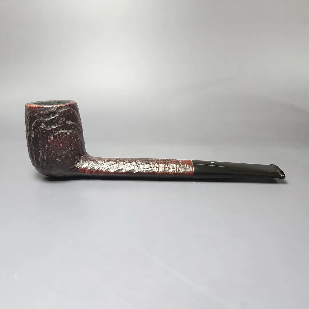 Dunhill 1978 Shell Briar 61091 Sandblasted Canadian Estate Briar Pipe, English Estates - Image 2