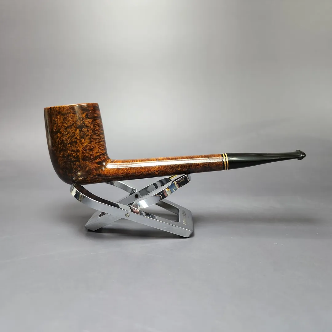 Mina Pipes Smooth Canadian w/ Boxwood Estate Briar Pipe, Unsmoked - Image 2