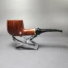 Vauen 3314 Smooth Pot w/ Brass Estate Briar Pipe, Unsmoked, 9mm - Image 2
