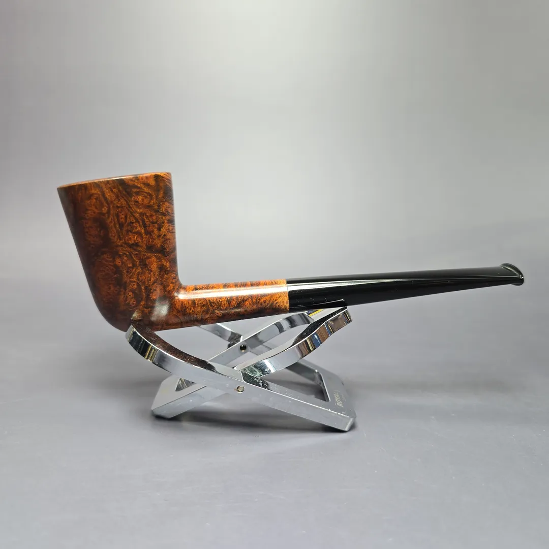 Herriot Pipes Smooth Golden Contrast Bell Dublin Handmade Briar Pipe, New - Image 2