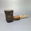 Caminetto Business 131 KS Rusticated Dublin Estate Briar Pipe, Italian Estates - Image 2