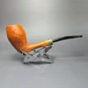 Christophe Wolff Sandblasted Cutty Egg Handmade Briar Pipe, New - Image 2