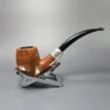 Dunhill 1971 Root Briar 101 Bent Billiard w/ Silver Estate Briar Pipe, English Estates - Image 2