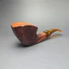 Mastro de Paja 1B Sandblasted Panel Dublin Estate Briar Pipe, Unsmoked - Image 2