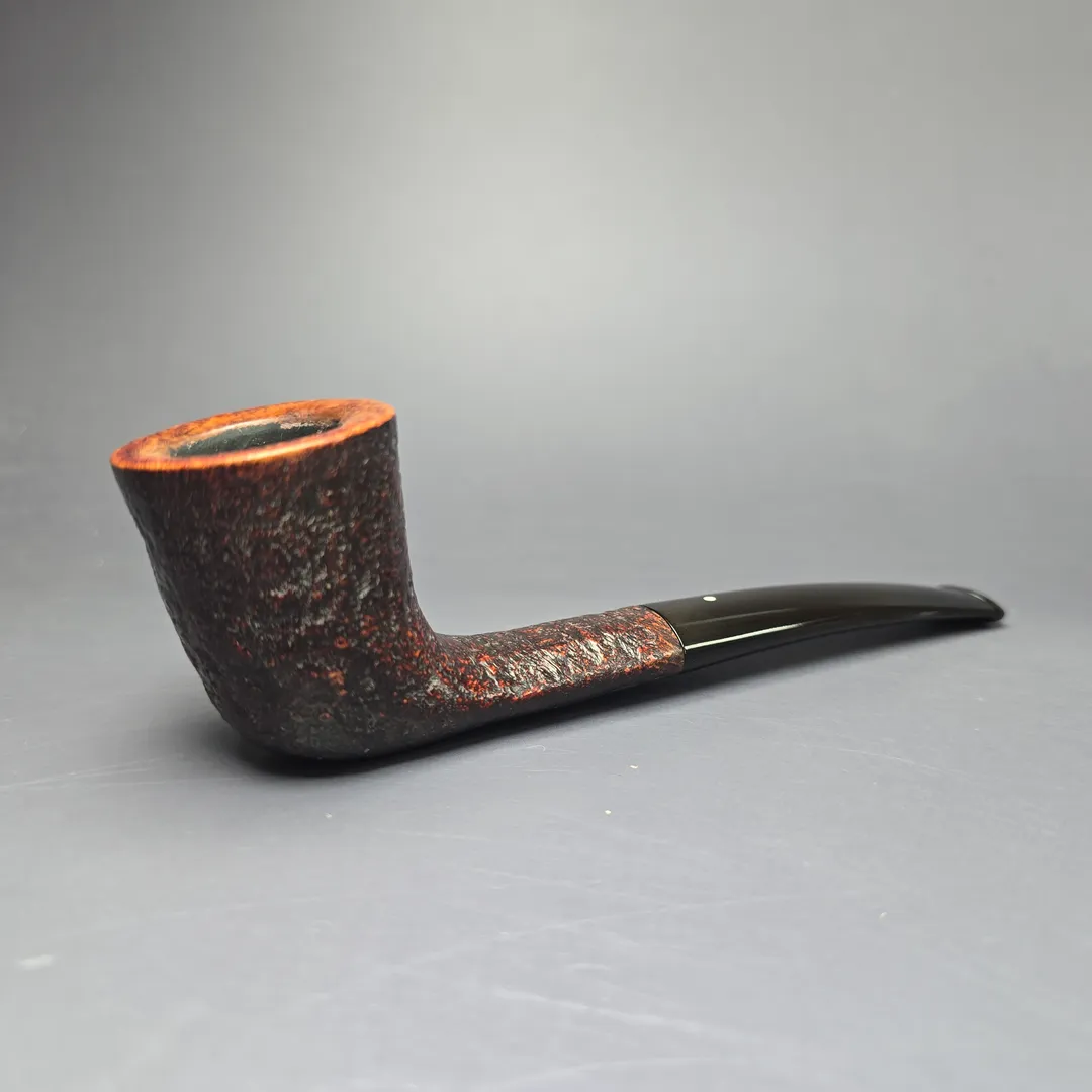 Dunhill 1970 Shell Briar 795 Sandblasted Zulu Estate Briar Pipe, English Estates - Image 2