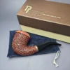 Rinaldo Lithos YY Megas Magnum Rusticated Calabash Estate Briar Pipe, Unsmoked - Image 2