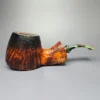 Peder Jeppesen Ida Contrast Sandblasted Volcano Estate Briar Pipe, Danish Estates - Image 2