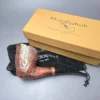 Bonfiglioli 2022 Free Form Sandblasted Dublin Estate Briar Pipe, Unsmoked - Image 2