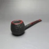 Herriot Pipes Partially Sandblasted Prince Handmade Briar Pipe, New - Image 2