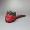 Pipe Tristan Granite "Shape 55" Fumed Rusticated Pot Handmade Briar Pipe, New - Image 2