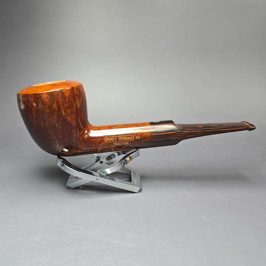 James Upshall Empire Series Tradition Magnum Smooth Dublin w/ Cumberland Estate Briar Pipe, Unsmoked - Image 2