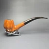 James Upshall Empire Executive Smooth Magnum Bent Billiard Estate Briar Pipe, Unsmoked - Image 2