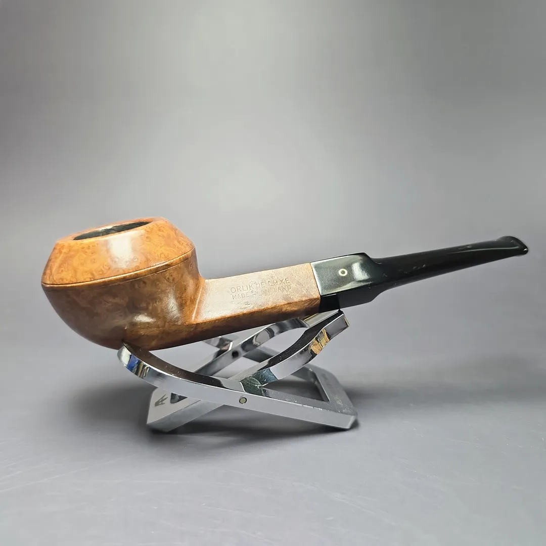 Orlik Pre-1980 Deluxe L 177 Smooth Bulldog Estate Briar Pipe, English Estates - Image 2