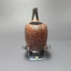 Sasieni Family Era Four Dot Ruff Root Stratford Sandblasted Bent Billiard Estate Briar Pipe, English Estates - Image 3