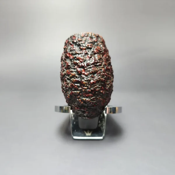 Castello Sea Rock Briar 93 3k Rusticated Bent Egg Estate Briar Pipe, Italian Estates - Image 3