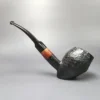 Johs Sandblasted Acorn Cherrywood Estate Briar Pipe, Danish Estates - Image 3