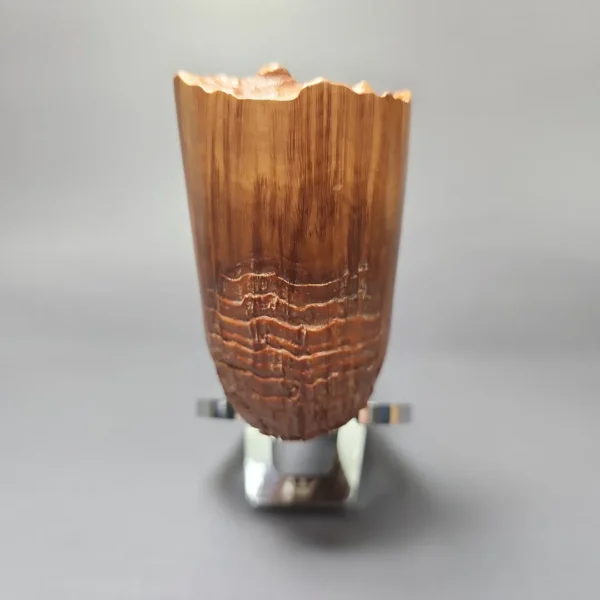 Savinelli XL Partially Sandblasted Freehand 5 Estate Briar Pipe, Italian Estates - Image 3