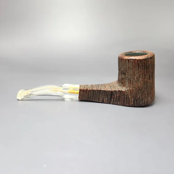 GBD Rockroot 9665 Rusticated Volcano Sitter Estate Briar Pipe, English Estates - Image 10