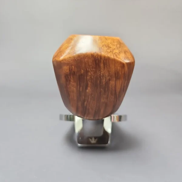 Unknown Smooth Panel Rhodesian w/ Acrylic Estate Briar Pipe, Other Estates - Image 3