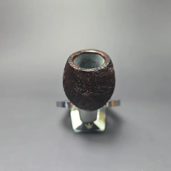 Emiliano Featherweight Sandblasted Cutty w/ Bone Handmade Briar Pipe, New - Image 3
