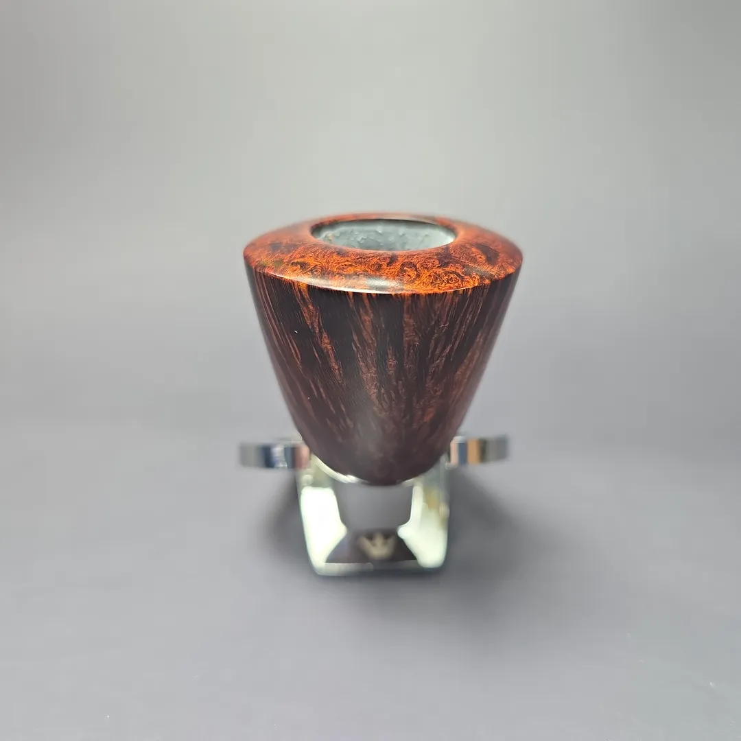 Emiliano Smooth Dublin w/ Black Bamboo & Jupati Handmade Briar Pipe, New - Image 3