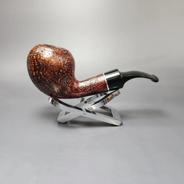 Vauen 4113 Sandblasted Acorn Estate Briar Pipe, Unsmoked, 9mm - Image 3