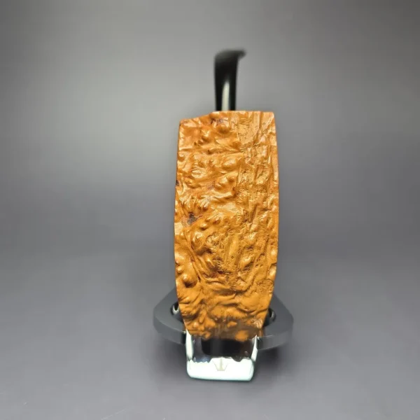 Ed Burak Connoisseur Smooth Oom Paul w/ Plateaux Estate Briar Pipe, Unsmoked - Image 3