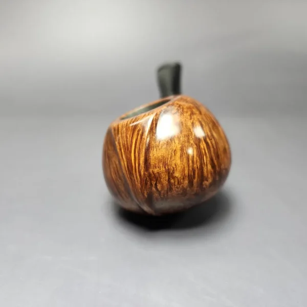 Massimo Damini Smooth Asymmetric Blowfish w/ Boxwood Estate Briar Pipe, Unsmoked - Image 3
