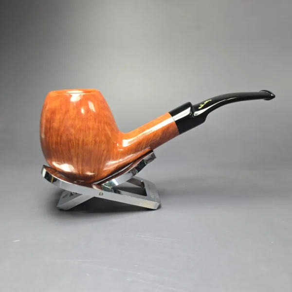 Savinelli Autograph 4 Smooth Freehand Egg Estate Briar Pipe, Unsmoked, 6mm - Image 3