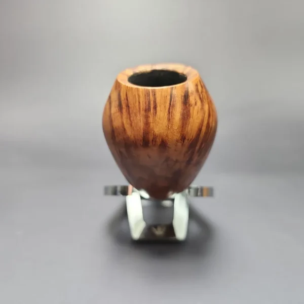 Chacom Smooth Tulip Cutty w/ Brass Estate Briar Pipe, French Estates - Image 3