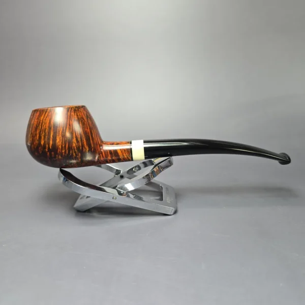 Davide Iafisco Smooth Prince w/ Antler Estate Briar Pipe, Italian Estates - Image 3