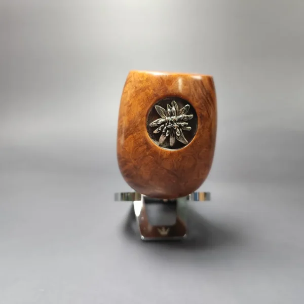 Design Berlin XL Spot Carved Billiard Estate Briar Pipe, Unsmoked, 9mm - Image 3