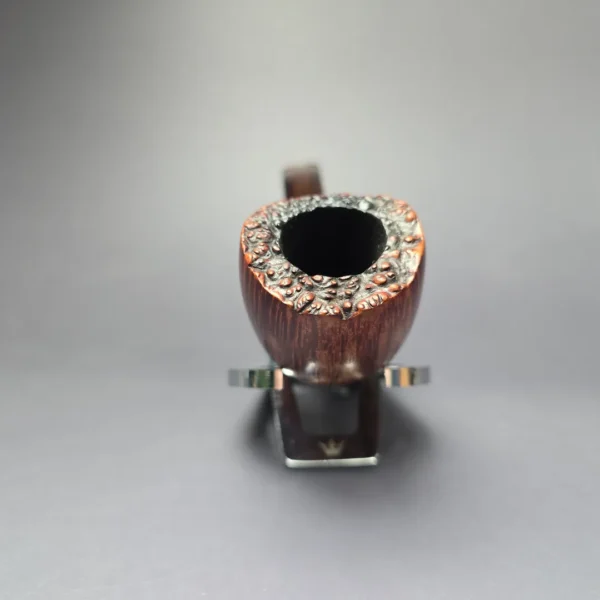 Elliott Nachwalter Large Smooth Horn Estate Briar Pipe, American Estates - Image 3