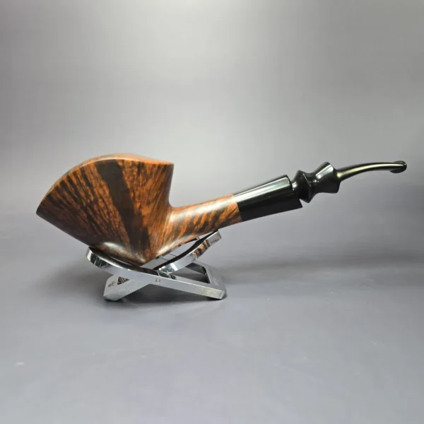 Preben Holm XXL Smooth Freehand w/ Ebonite Estate Briar Pipe, Unsmoked - Image 3