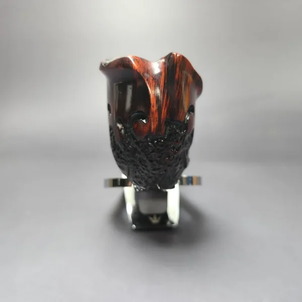 Nording Moss Partially Rusticated Freehand Estate Briar Pipe, Unsmoked - Image 3