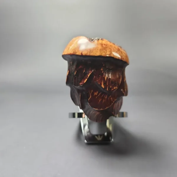 Nording Spruce Cone Partially Rusticated Freehand Estate Briar Pipe, Unsmoked - Image 3