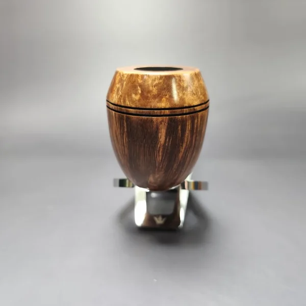 James Upshall P Grade EXL Smooth Rhodesian Estate Briar Pipe, Unsmoked - Image 3