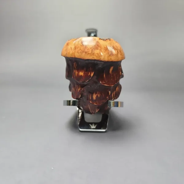 Nording Spruce Cone Partially Rusticated Freehand Estate Briar Pipe, Unsmoked - Image 3