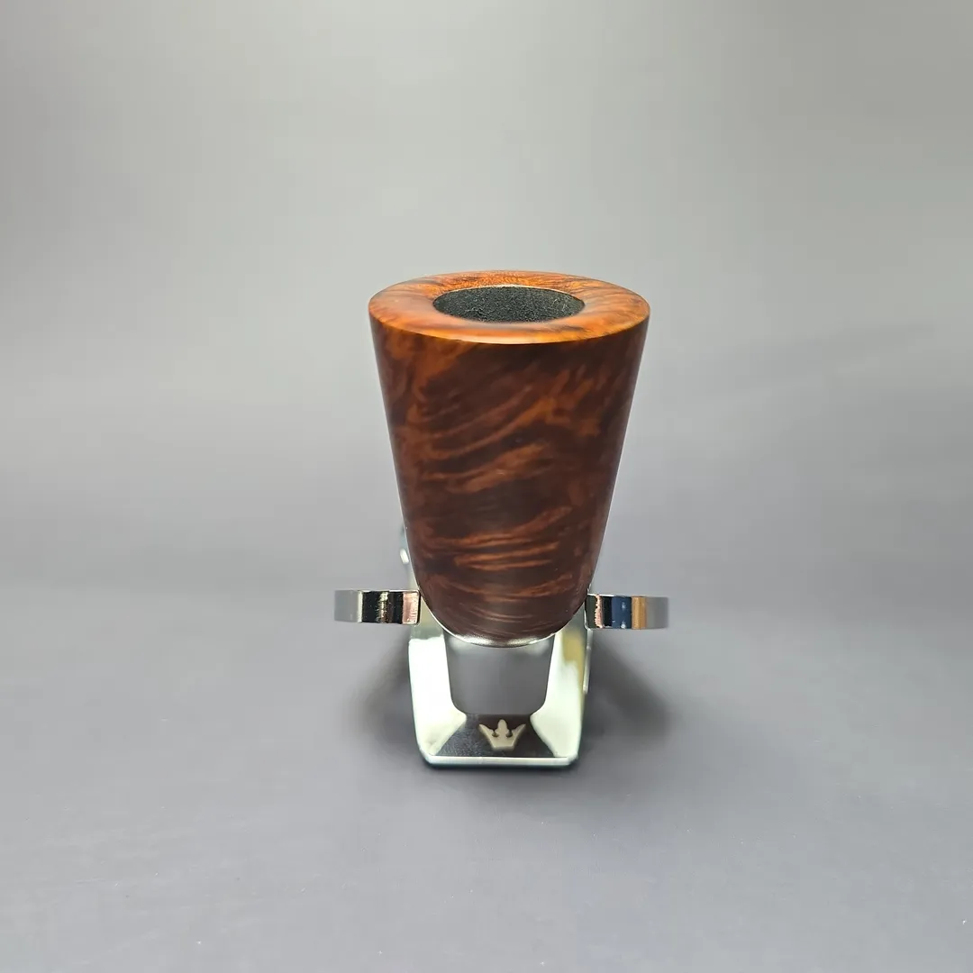 Herriot Pipes Smooth Golden Contrast Bell Dublin Handmade Briar Pipe, New - Image 3