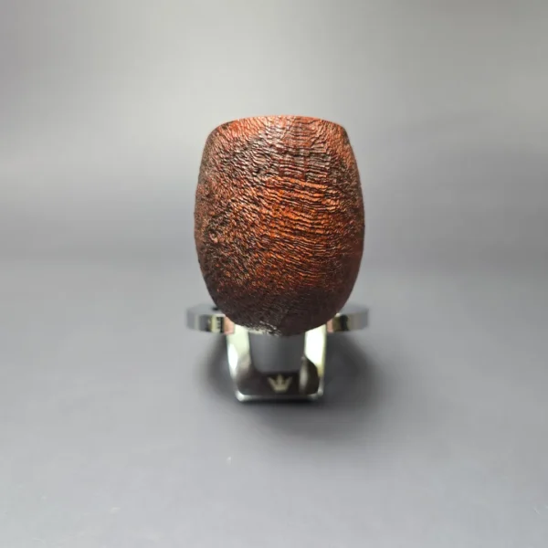 Herriot Pipes Partially Sandblasted Egg Handmade Briar Pipe, New - Image 3