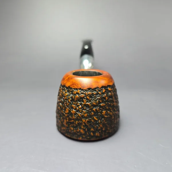 Vauen Venti 3 Partially Rusticated Sitter Estate Briar Pipe, Unsmoked, 9mm - Image 3