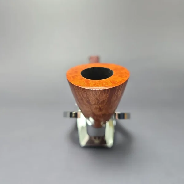 Bruno Nuttens Hand Made Smooth Twiggy Dublin w/ Cumberland Handmade Briar Pipe, New - Image 3